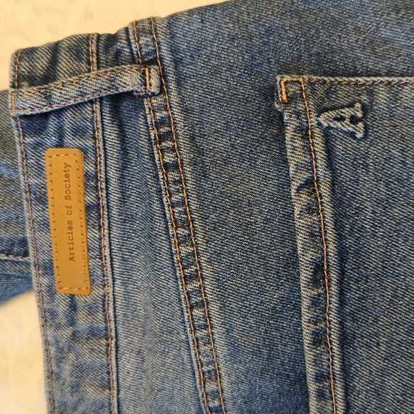 Articles of Society Women's High Rise Straight Jeans Sz 26 NWT - Picture 9 of 9